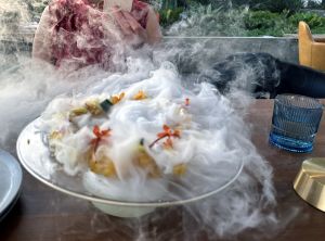Dessert presentation at Lorea